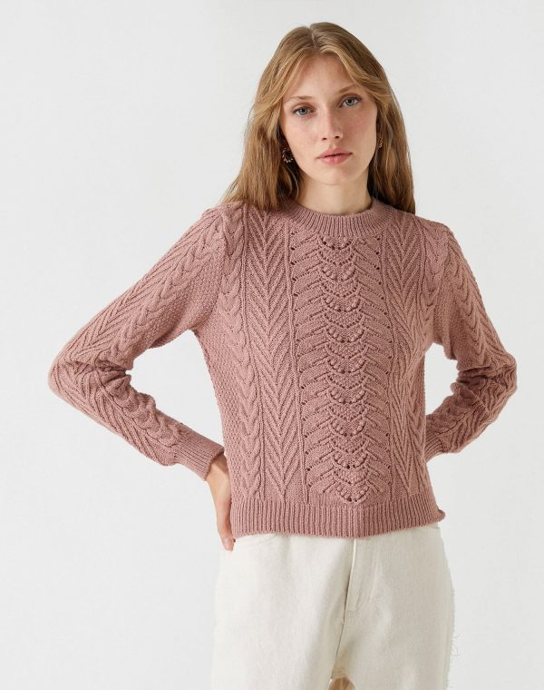 Knitted Detailed Sweater – Image 3