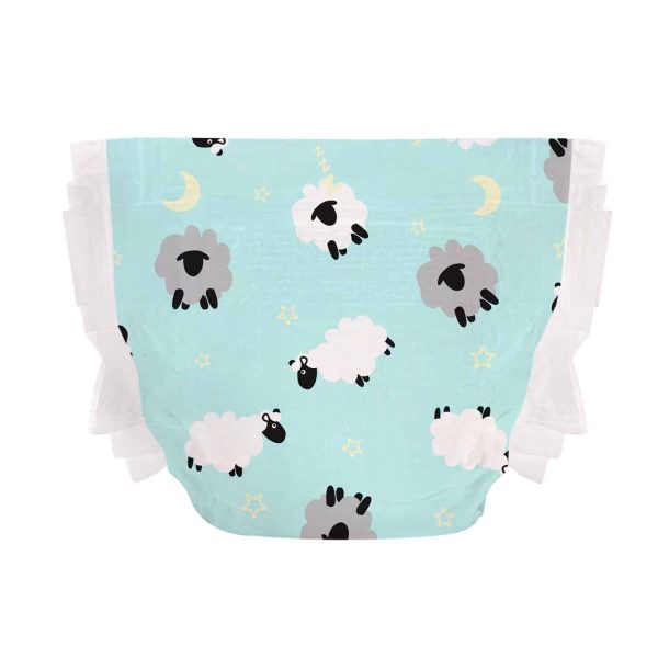 The Honest Company Overnight Baby Diapers, Sleepy Sheep, Size 5, 44 ct – Image 4